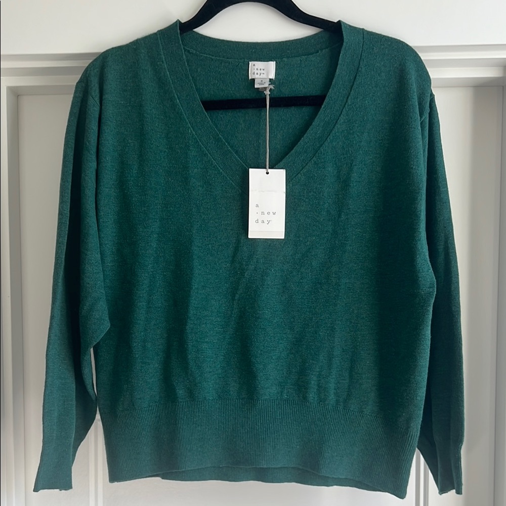 Target A New Day Women's Green Sweater